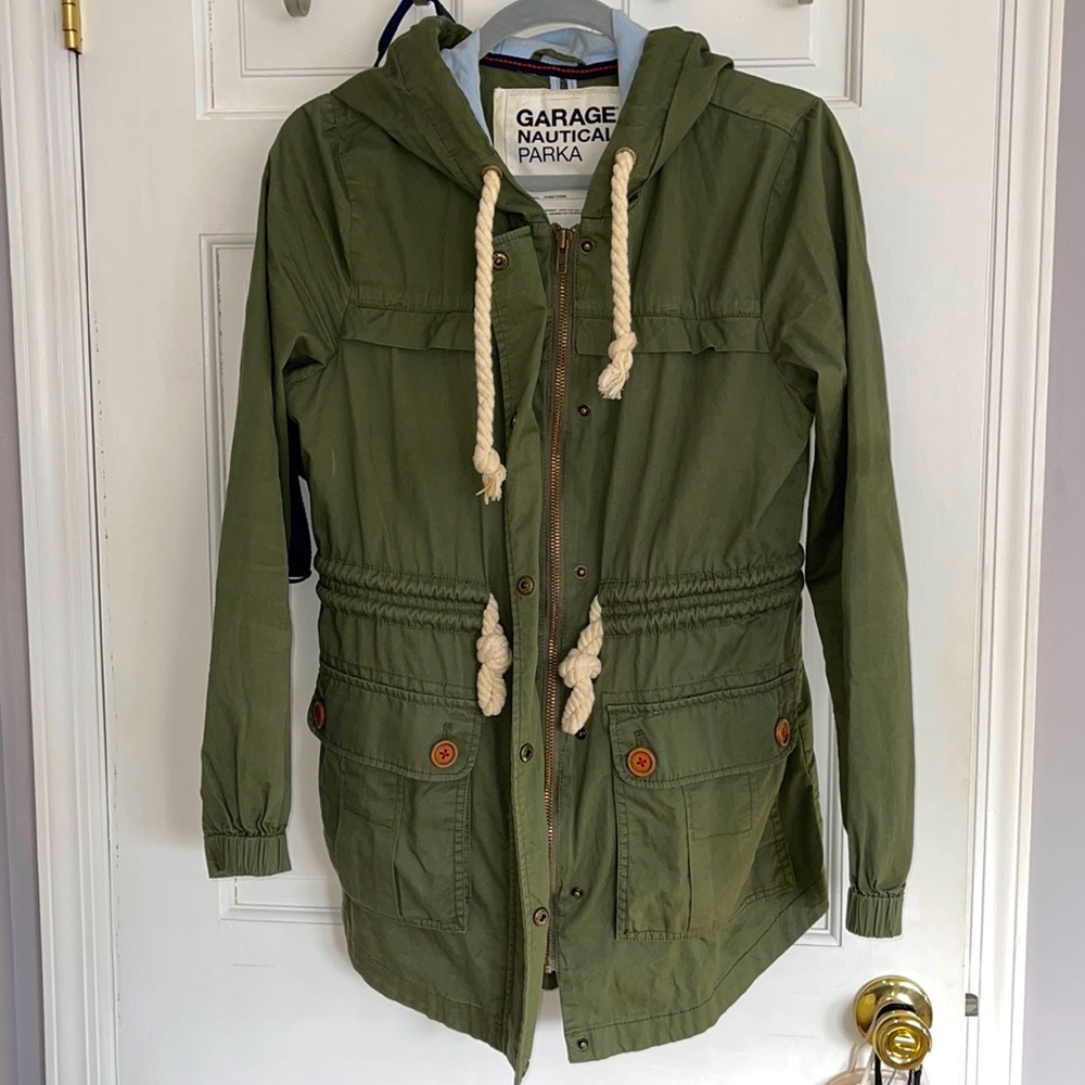 Light Parka | size S | Army Green